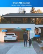 ZOSI 4K PoE Security Camera System,4 x 8MP Weatherproof Surveillance Cameras with One-Way Audio,People Counting,Night Vision,Person Vehicle Detection,8CH 4K NVR with 2TB HDD for Home 24/7 Recording - Image 4