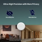 Aqara Presence Sensor FP2 Bracket Set, mmWave Radar Wired Motion Sensor, Zone Positioning, Multi-Person & Fall Detection, Supports HomeKit, Alexa, and Home Assistant, 2.4 GHz Wi-Fi Required - Image 6
