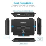 Unitek USB 3.0 to IDE and SATA Converter External Hard Drive Adapter Kit for Universal 2.5/3.5 HDD/SSD Hard Drive Disk, One Touch Backup Function, Included 12V/2A Power Adapter - Image 3