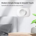 Petrichor Nest Thermostat Trim Kit - Compatible with Google Nest Thermostat 2020, Easy to Install - Snow - Image 4