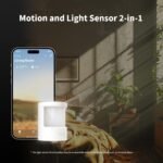 Aqara Motion and Light Sensor P2, Motion Detector with Light Sensor, Matter Over Thread, Requires 2-in-1 Matter Controller & Thread Border Router, Supports Apple Home, Alexa - Image 4