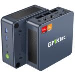 GMKtec Mini PC Gaming, K6 AMD Ryzen 7 7840HS Dual NIC LAN 2.5Gbps Desktop Computer, 32GB DDR5 (16GB*2) 1TB PCIe4.0 SSD, USB4.0, HDMI, DP, USB-C, WiFi 6E, BT 5.2