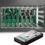 AUDHEID K7 8 Bay NAS Case, Computer Enclosures Compatible Micro-ATX Mini-ITX Motherboard, 3 x Fans, 8 x 2.5/3.5" Tray, Network Attached Storage Server for Home(Diskless) - Image 9