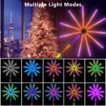 DAYBETTER LED Fireworks Lights 20inch,Smart Firework LED Lights Indoor with Bluetooth,RGB Color Changing Dimmable LED Sparkler Light Music Sync with Firework Launch Effect App Control Remote Christmas - Image 2
