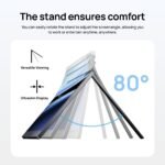 ARZOPA Portable Monitor 15.6'' FHD 1080P - Ultra-Slim Portable Laptop Monitor with Kickstand - IPS Display for PC, MAC, Phone, Xbox, PS5 - USB C & HDMI Connectivity - A1 Gray - Image 4