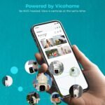 Vicohome C6S Security Camera Wireless Outdoor and 5W 5V Solar Panel,Battery Powered,Easy to Setup,PIR Motion Detection,Two Way Audio, Audible Flashlight Siren - Image 3