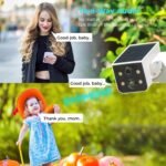 Vicohome 4CG6L Solar Security Camera Wireless Outdoor System and DB3 Video Doorbell with Chime,No NVR Needed,Battery Powered,Easy to Setup,Motion Detection,Two Way Audio,Color Night Vision - Image 7