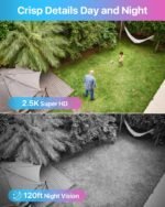 ZOSI 8CH 4K PoE Home Security Camera System, 8 Ports 16CH 8MP NVR with 2TB HDD, 4pcs 5MP Outdoor PoE IP Cameras, 120ft Night Vision, Motion Detection, Remote Access, for 24/7 Recording - Image 2