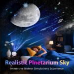 DAYBETTER Galaxy Projector for Bedroom, 4k HD 13 in 1 Star Projector Galaxy Light, Star Night Light Projector with Meteor, Planetarium Projector for Kids Bedroom Birthday Christmas Gift (White) - Image 7