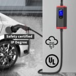 Unitek Level 2 EV Charger Electric Vehicle Charging Station 25FT Charging Cord Portable EV Charger 40A 110V-240V for J1772 Evs NEMA 4-15 NEMA 6-20 Plug Current Adjustable Reservation Charging UL - Image 6