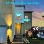 Aomeisi 3G2 Solar Security Camera Outdoor,360°View Pan/Tilt,Two-Way Talk,Easy to Setup,Audible Flashlight Alarm,Motion Alert,SD Slot Cloud Storage,Tech Support,Work with Alexa Google Home,CloudEdge - Image 7