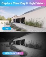 ZOSI 4PACK 1920TVL 1080P HD TVI Security Cameras 120ft Night Vision CCTV Cameras Home Security Day/Night Waterproof Camera for 720P,1080P,5MP,4K HD-TVI Analog DVR Systems - Image 3