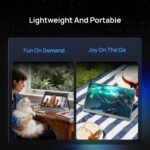 ARZOPA 17.3" Portable Monitor Gray, 1080P FHD 103% sRGB IPS Gaming Monitor Laptop Monitor with Built-in Kickstand HDMI USB C External Screen for PC Mac Phone Xbox PS5 - Z1C Plus - Image 8