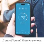 Breez Eco | Smart AC Controller for Mini Split, Window, Portable ACS | WiFi, Alexa, Google, Siri Shortcuts, SmartThings, IFTTT, Free App, NO Subscriptions | Schedules, Geofencing, Comfy (White) - Image 4
