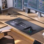 MEETION Ergonomic Keyboard, Wireless Computer Keyboard, Ergo Split Keyboard with Cushioned Wrist, Palm Rest, Curved Natural Typing, Full Size Rechargeable for Windows/Mac/Laptop/PC, Black - Image 7