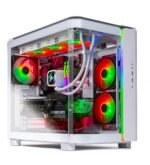 Skytech Gaming King 95 Desktop PC, Ryzen 7 9800X3D 4.7 GHz (5.2 GHz), NVIDIA RTX 5070 Ti 16GB, 1TB Gen4 NVMe SSD, 32GB DDR5 RAM 5600 RGB, 850W Gold ATX 3 PSU, 360mm ARGB AIO, Wi-Fi, Win 11