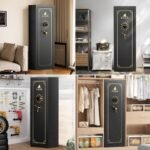 KAER 13-15 Biometric Gun Safe, Quick Access Fingerprint Gun Safes for Rifles and Pistols, Large Heavy-Duty Gun Cabinet for Shotguns with Removable Shelf & Gun Racks, No Assembly Required - Image 6