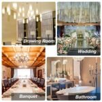 DAYBETTER G9 Led Bulb 12 Pack 3000K Soft Warm White 4W, Equivalen G9 Halogen Light Bulb 40 Watt, T4 G9 Bi Pin Ceramic Base, 120V 450LM No-Flicker 360° Beam Angle Non-Dimmable, G9 Bulb for Chandeliers - Image 6