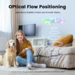 Ameta Drones for Kids Adults, RC Drone with 1080P HD FPV Camera, Cool Toys Gift for Boys Girls Teenage, STEM Toys with LED Light, Propeller Full Protect, 2 Batteries Long Flight Time and Remote Control, Easy to Fly - Image 6