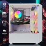 STGAubron Gaming PC Desktop, Radeon RX 580 8G GDDR5, Intel Core i5-9400F up to 4.1GHz, 16G DDR4, 1T SSD, 600M WiFi, BT 5.0, RGB Fan x 4, Windows 11 Home - Image 3