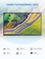 ARZOPA Portable Monitor & Sleeve, 14.0'' 1080P FHD Laptop Monitor & Portable Monitor PU Sleeve Bag Combination - Image 6