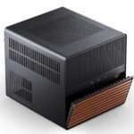 JONSBO N5 NAS Pc Case, E-ATX,12HDD+4SSD Drive Bay GPU HP Host, Supports Max. 4 GPU,E-A.TX(330mm) MB/ATX PSU Supports, with 3 Fans Built-in, 8 Slots PCI, Solid Wood Veneer Computer Case,Home Server - Image 7
