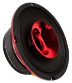 Audiopipe 6.5" Compression Horn Mid-Range Loudspeaker (APMB-628GH-RED), 300W, Built-in Compression Horn Driver, Flat Steel Basket, 2-Way Coaxial, KSV Voice Coil, Grill, Sleek Candy Red - Image 8