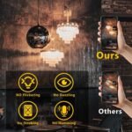 DAYBETTER G9 Led Bulb 12 Pack 3000K Soft Warm White 4W, Equivalen G9 Halogen Light Bulb 40 Watt, T4 G9 Bi Pin Ceramic Base, 120V 450LM No-Flicker 360° Beam Angle Non-Dimmable, G9 Bulb for Chandeliers - Image 4