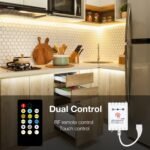 DAYBETTER Under Cabinet Lighting, 20ft Dimmable Under Cabinet Lights with Remote, 360 LEDs, Tunable White(2700K-6500K) 6 PCS 3.28ft LED Strip Lights kit for Kitchen, Cabinet, Counter, Shelf, Timer - Image 3