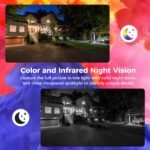 Sovmiku CA3 AI Auto Tracking Mini 2K Security Camera Wireless Outdoor, Two-Way Audio, Easy to Setup, 9.8Ft Power Cable,360° View, Color Night Vision, Audible Flashlight Alarm, 180 Days Exchange Policy - Image 9