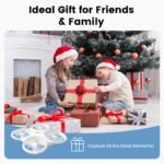 Ameta Drones for Kids Adults, RC Drone with 1080P HD FPV Camera, Cool Toys Gift for Boys Girls Teenage, STEM Toys with LED Light, Propeller Full Protect, 2 Batteries Long Flight Time and Remote Control, Easy to Fly - Image 9