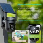 Vicohome QB 2K AI Solar Security Camera and DB3 2K Smart Video Doorbell with Chime, Battery Powered Cam, Two Way Audio, Motion Detection,Color Night Vision, Easy to Setup,Audible Flashlight Siren - Image 5