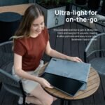 ARZOPA Portable Monitor 15.6'' FHD 1080P - Ultra-Slim Portable Laptop Monitor with Kickstand - IPS Display for PC, MAC, Phone, Xbox, PS5 - USB C & HDMI Connectivity - A1 Gray - Image 8