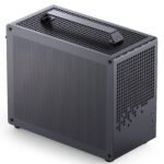 JONSBO/JONSPLUS Z20 Mesh Black Micro-ATX Mini Tower PC Case,with Detachable Carrying Handle, Mini Size, High-Performance Hardware Compatible, Support 240AIO, H160mm Cooler, Black