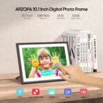 ARZOPA Frameo Digital Picture Frame 10.1 Inch Smart WiFi Digital Photo Frame 32GB with 1280x800 IPS Touch Screen, Auto-Rotate and Slideshow, Easy Setup to Share Photos Or Videos from Anywhere Anytime - Image 3