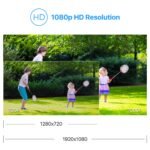 ZOSI 1080P 4 Pack HD TVI Security Cameras, 80ft Night Vision, Outdoor Indoor Weatherproof Bullet Camera for 1080P/5MP/4K HD TVI Analog CCTV DVR System - Image 6