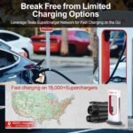 Unitek Tesla Supercharger to CCS Charger Adapter, Max 300W Fast Charge NACS DC to CCS1 Electric Vehicle Charging Adapter Compatible with Tesla Supercharger, Fit for Ford,Rivian,GM EVs - Image 2
