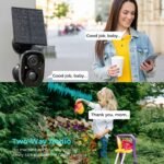 Vicohome 2G6B Best 2K Solar Security Camera and DB3 2K Smart Video Doorbell with Chime,No NVR Needed, Battery Powered, Easy to Setup, Motion Detection,Two Way Audio,Color Night Vision - Image 7