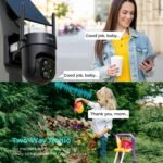 Vicohome QB 2K AI Solar Security Camera and DB3 2K Smart Video Doorbell with Chime, Battery Powered Cam, Two Way Audio, Motion Detection,Color Night Vision, Easy to Setup,Audible Flashlight Siren - Image 7