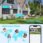 Aomeisi 3G2 Solar Security Camera Outdoor,360°View Pan/Tilt,Two-Way Talk,Easy to Setup,Audible Flashlight Alarm,Motion Alert,SD Slot Cloud Storage,Tech Support,Work with Alexa Google Home,CloudEdge - Image 6